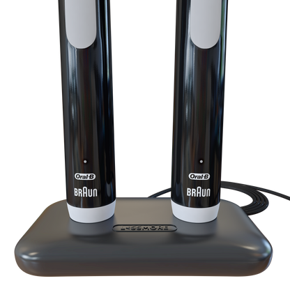 Compatible with Oral-B Round and Oval Charging Ports